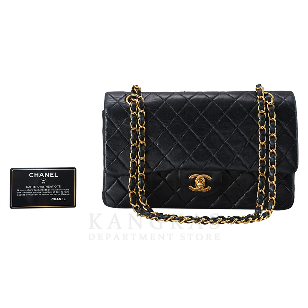 CHANEL(USED)샤넬 클래식 램스킨 미듐