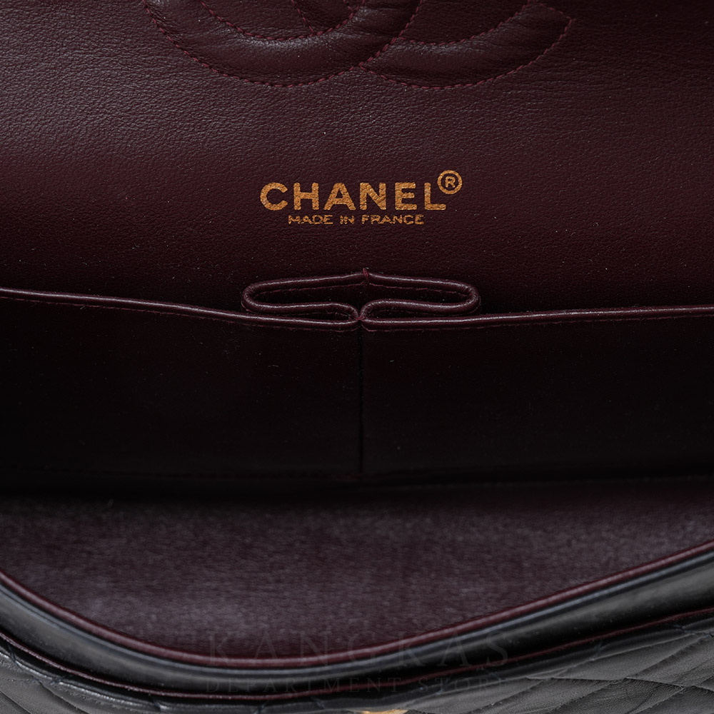 CHANEL(USED)샤넬 클래식 램스킨 미듐