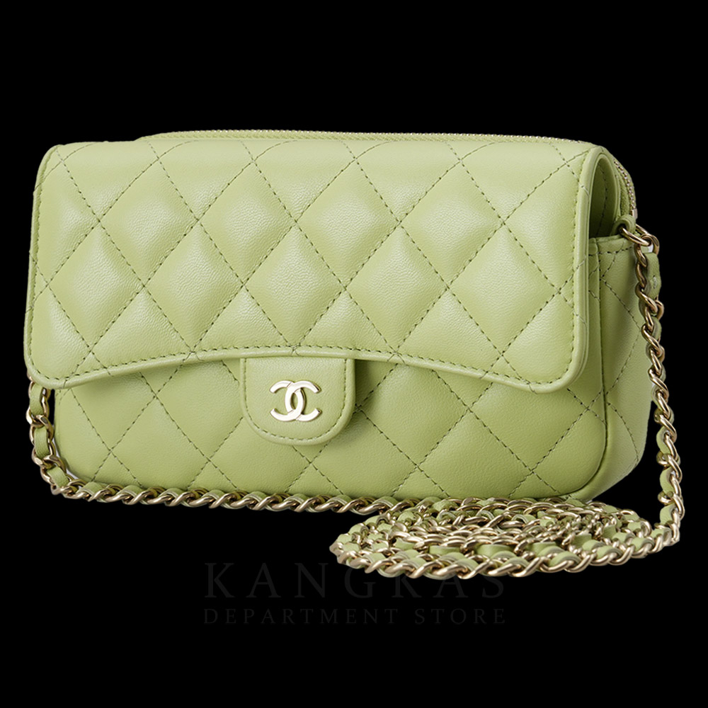 CHANEL(USED)샤넬 AP2096 더블 폰 홀더 체인 숄더백