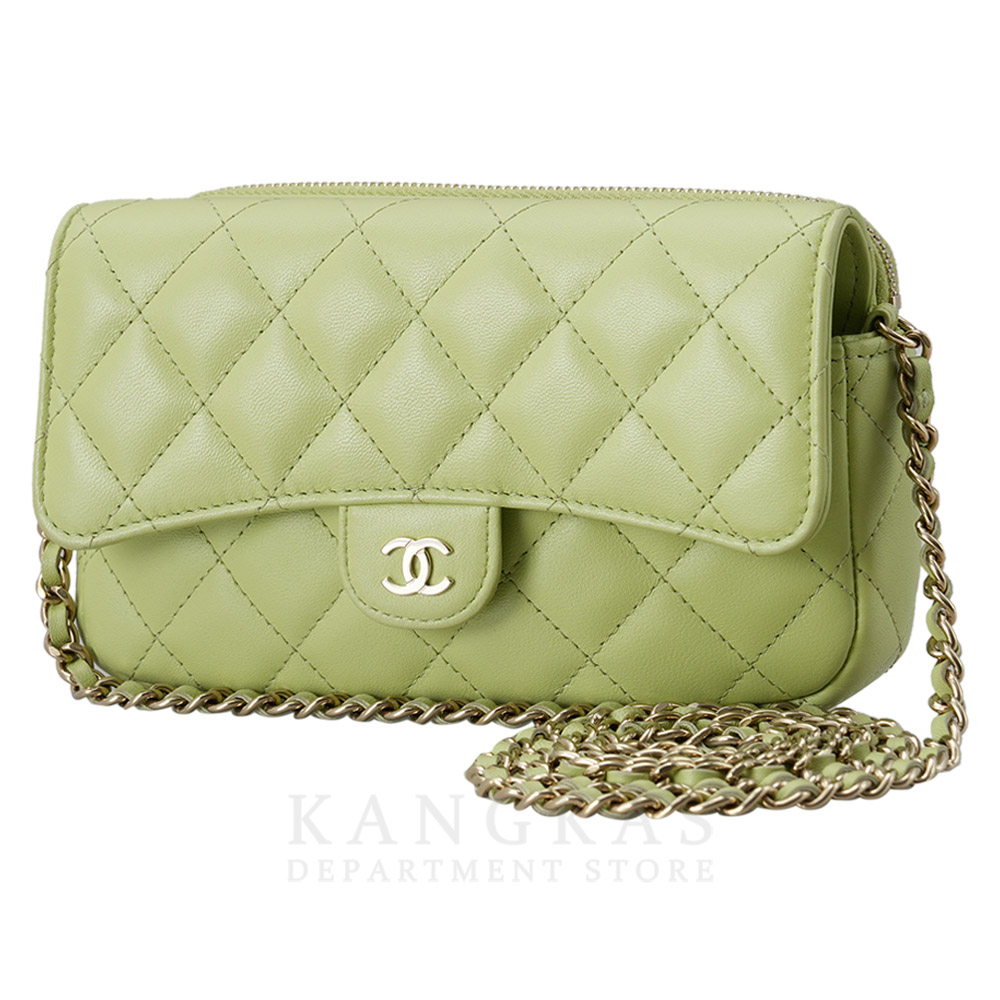 CHANEL(USED)샤넬 AP2096 더블 폰 홀더 체인 숄더백