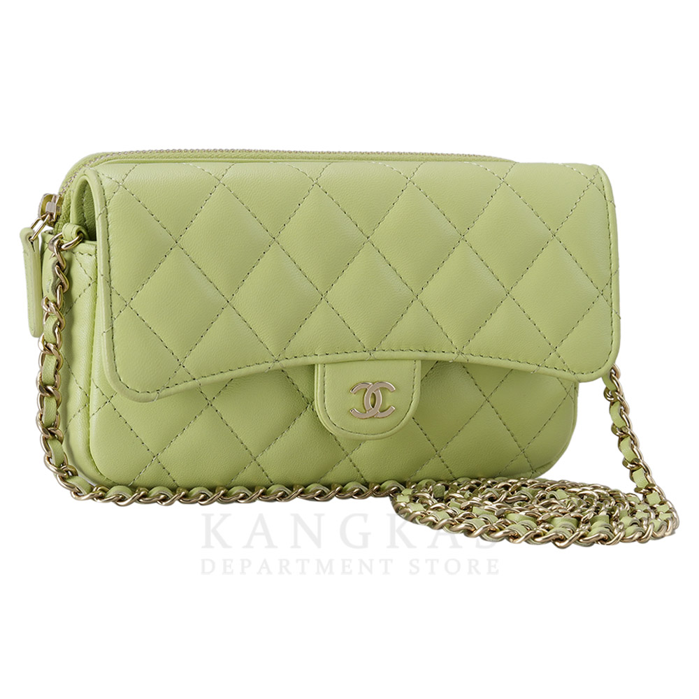 CHANEL(USED)샤넬 AP2096 더블 폰 홀더 체인 숄더백