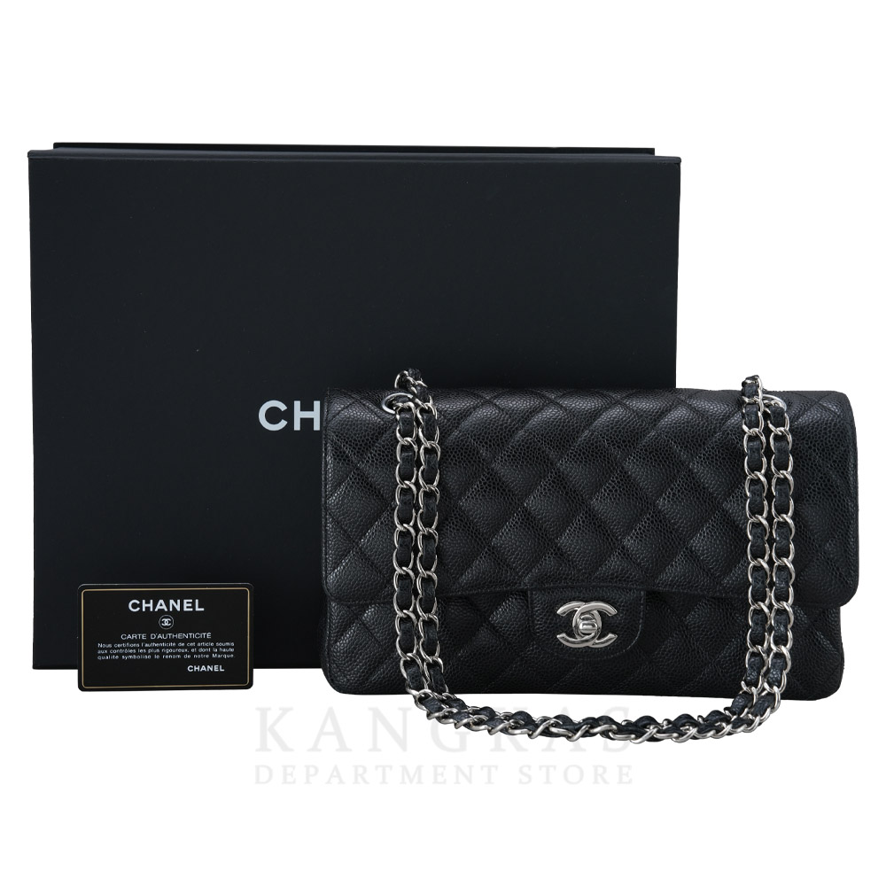 CHANEL(USED)샤넬 캐비어 클래식 미듐 플랩백