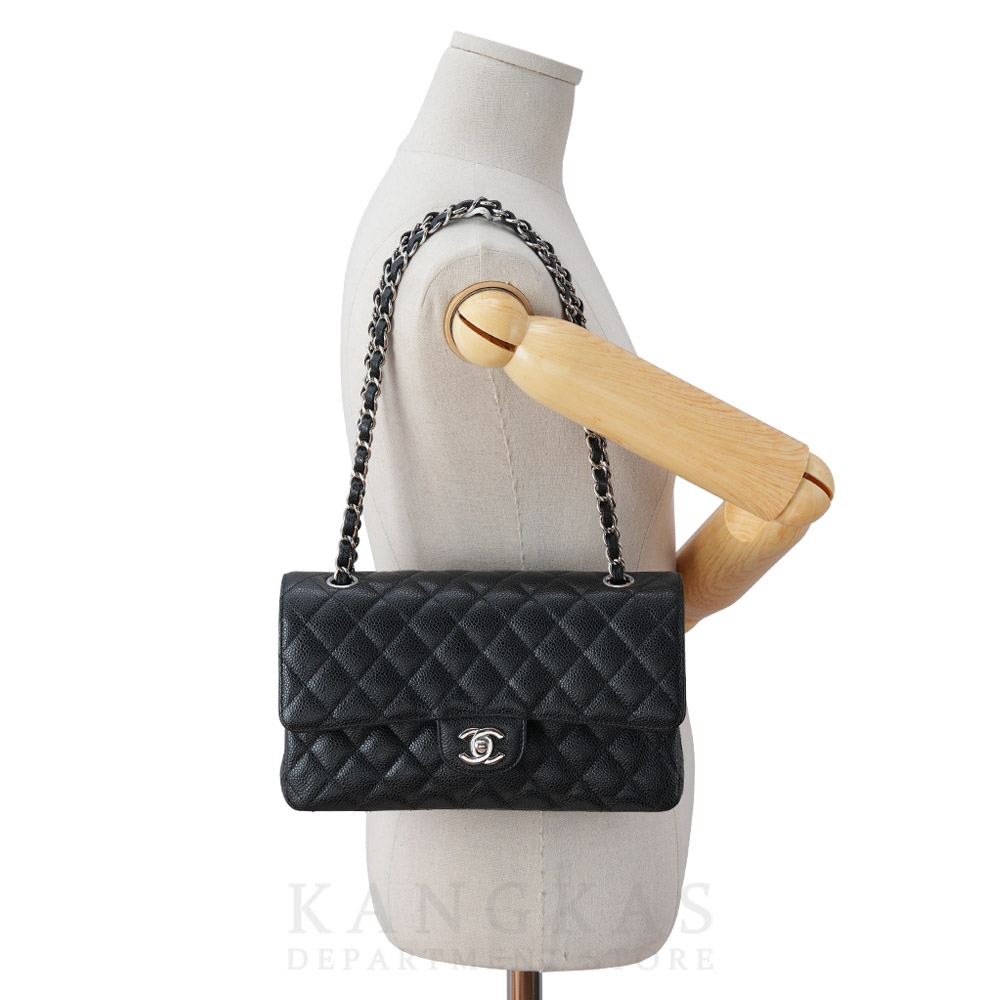 CHANEL(USED)샤넬 캐비어 클래식 미듐 플랩백