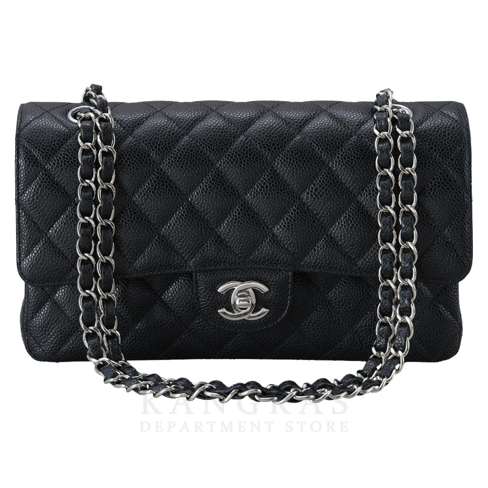 CHANEL(USED)샤넬 캐비어 클래식 미듐 플랩백