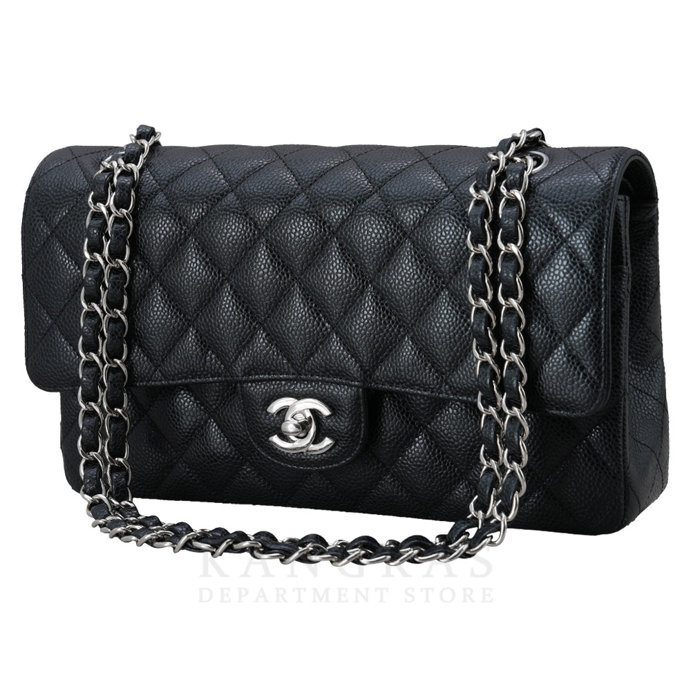 CHANEL(USED)샤넬 캐비어 클래식 미듐 플랩백