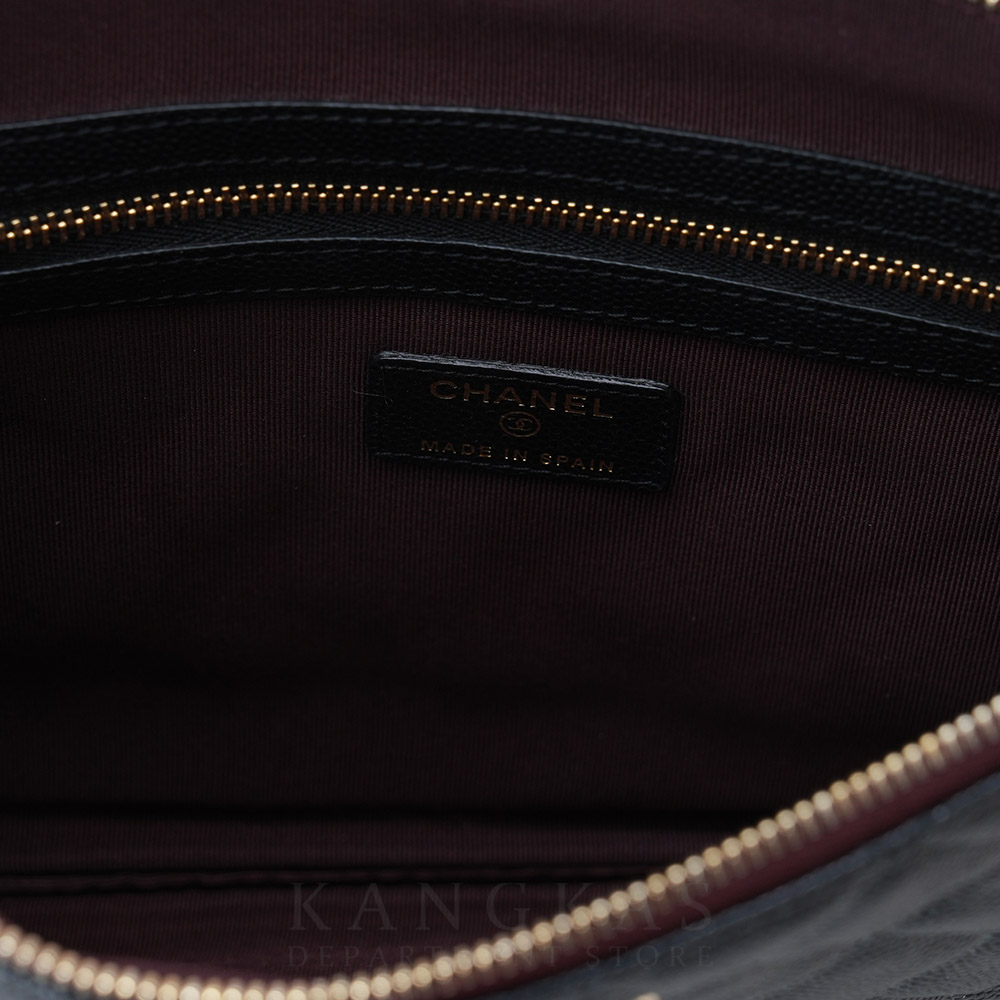 CHANEL(USED)샤넬 A82545 캐비어 클래식 뉴미듐 클러치
