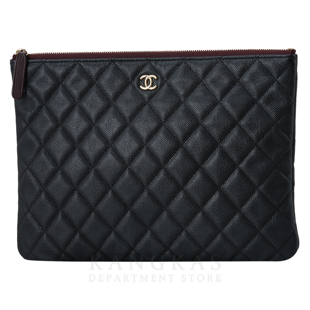 CHANEL(USED)샤넬 A82545 캐비어 클래식 뉴미듐 클러치