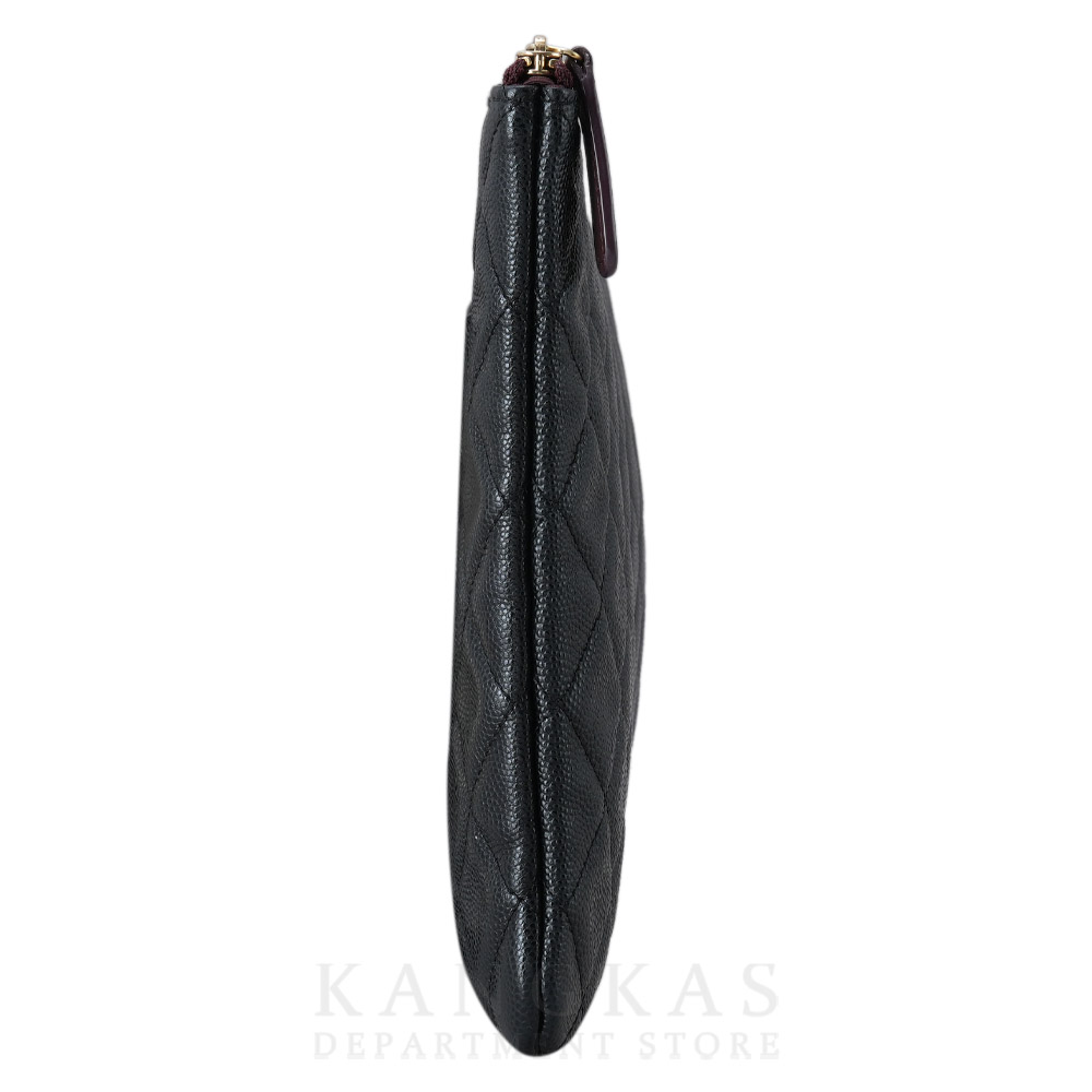CHANEL(USED)샤넬 A82545 캐비어 클래식 뉴미듐 클러치