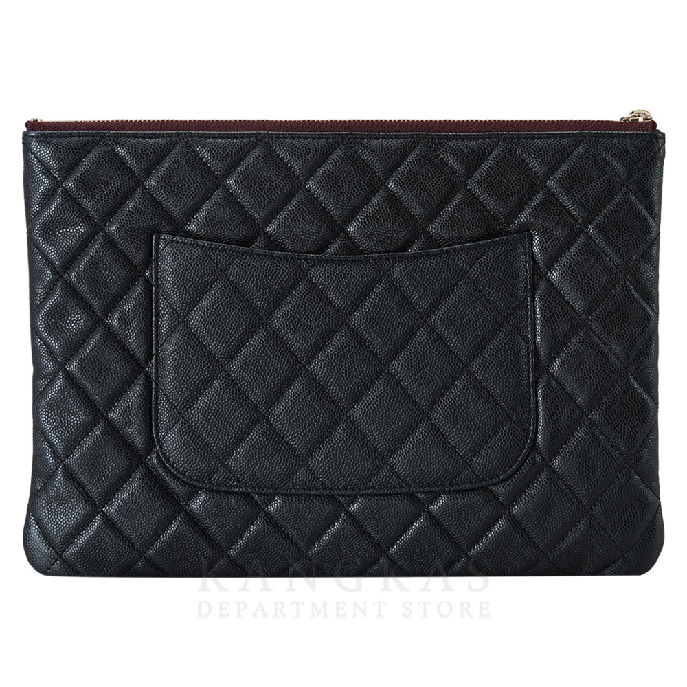 CHANEL(USED)샤넬 A82545 캐비어 클래식 뉴미듐 클러치