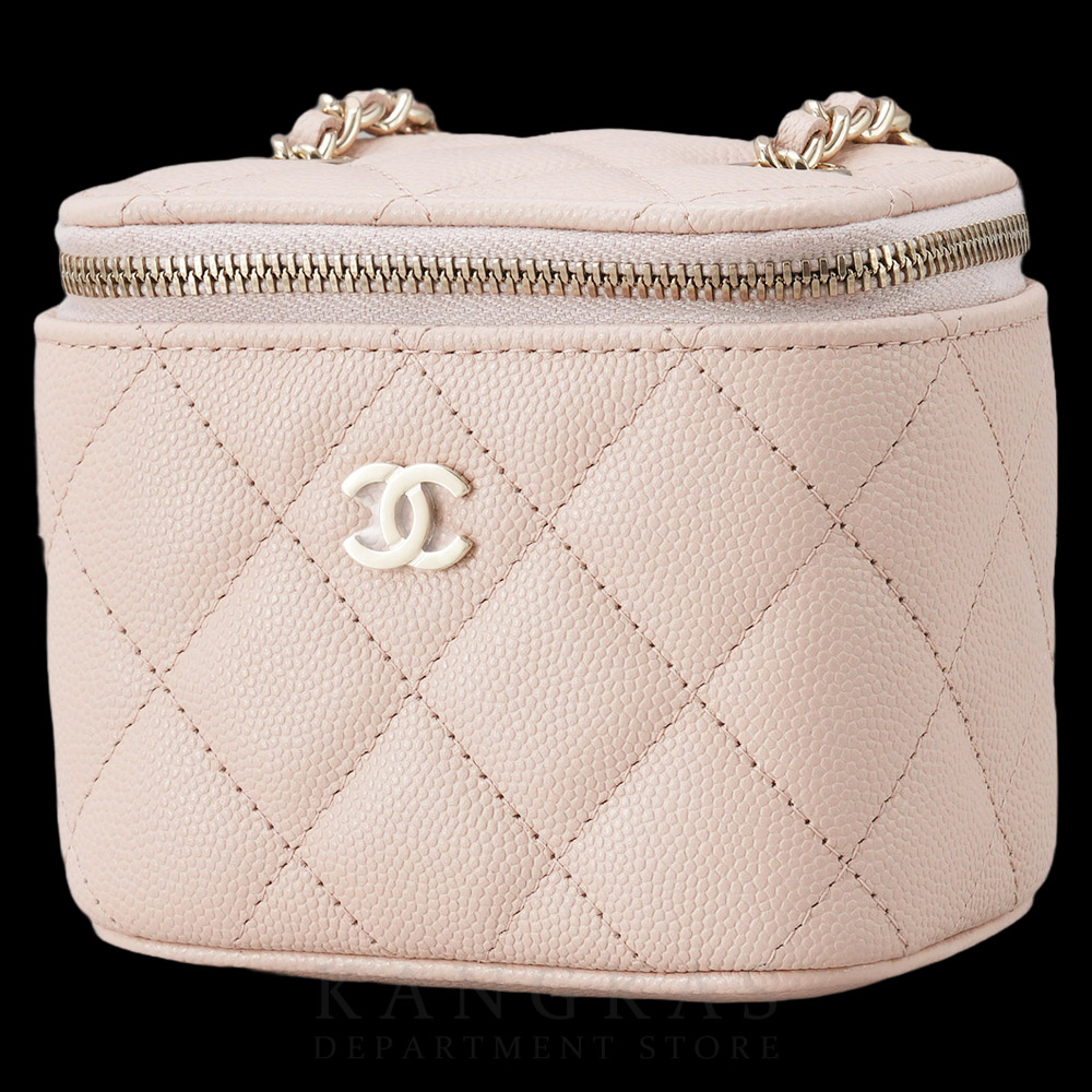 CHANEL(USED)샤넬 AP1340 캐비어 클래식 정사각 베니티 체인백