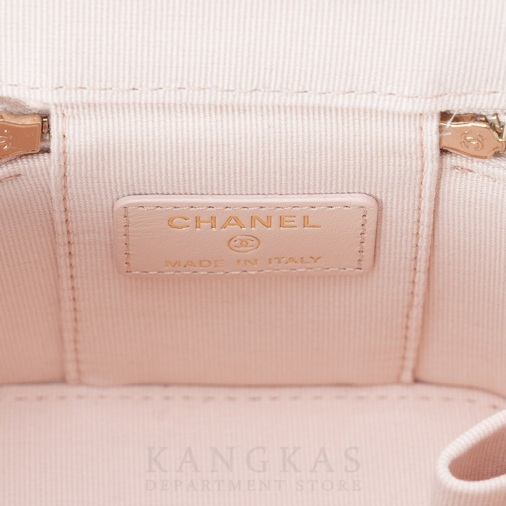 CHANEL(USED)샤넬 AP1340 캐비어 클래식 정사각 베니티 체인백