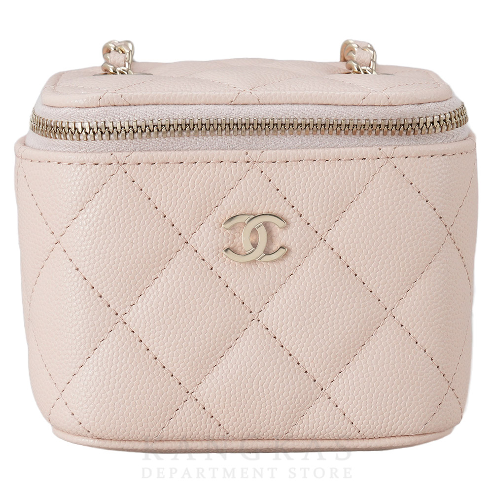 CHANEL(USED)샤넬 AP1340 캐비어 클래식 정사각 베니티 체인백