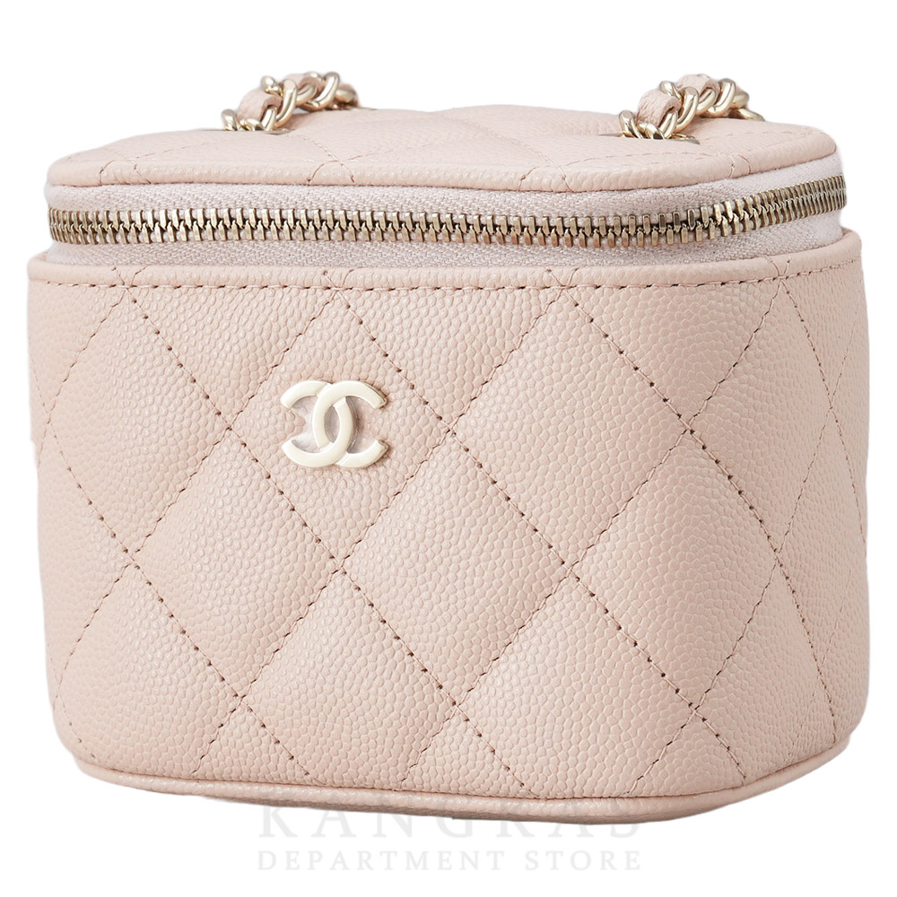 CHANEL(USED)샤넬 AP1340 캐비어 클래식 정사각 베니티 체인백