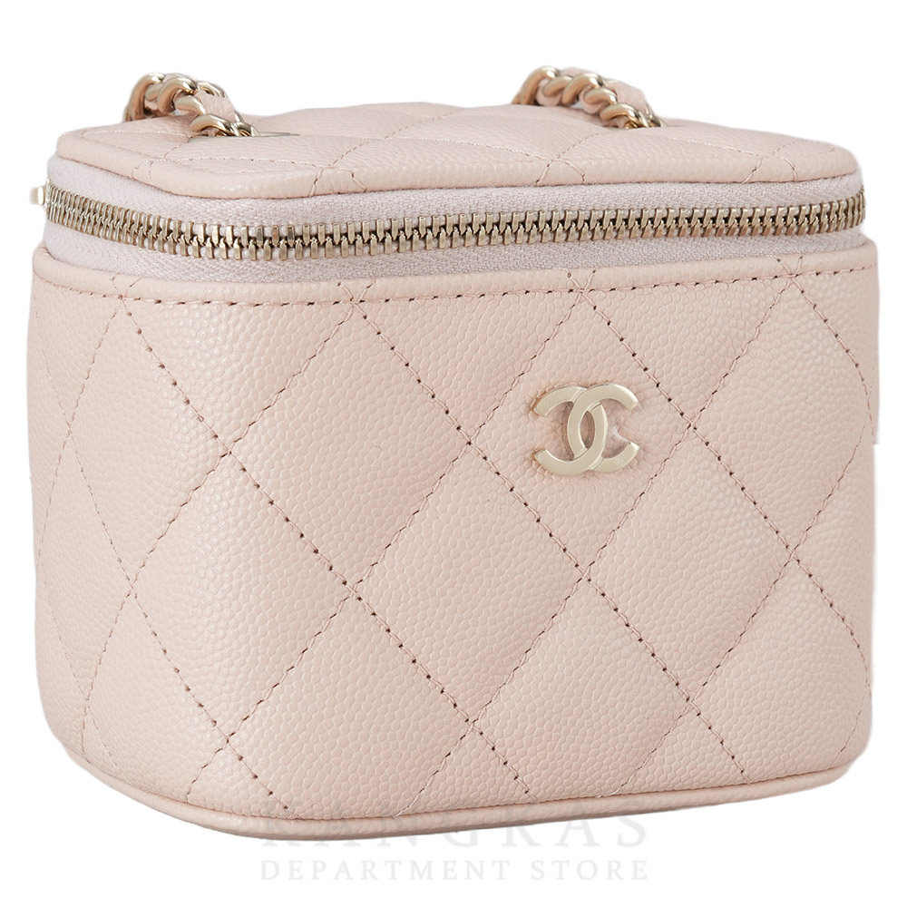 CHANEL(USED)샤넬 AP1340 캐비어 클래식 정사각 베니티 체인백