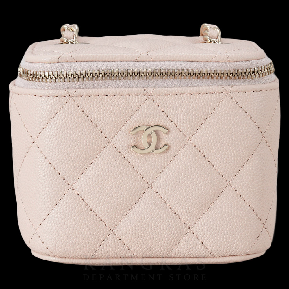 CHANEL(USED)샤넬 AP1340 캐비어 클래식 정사각 베니티 체인백