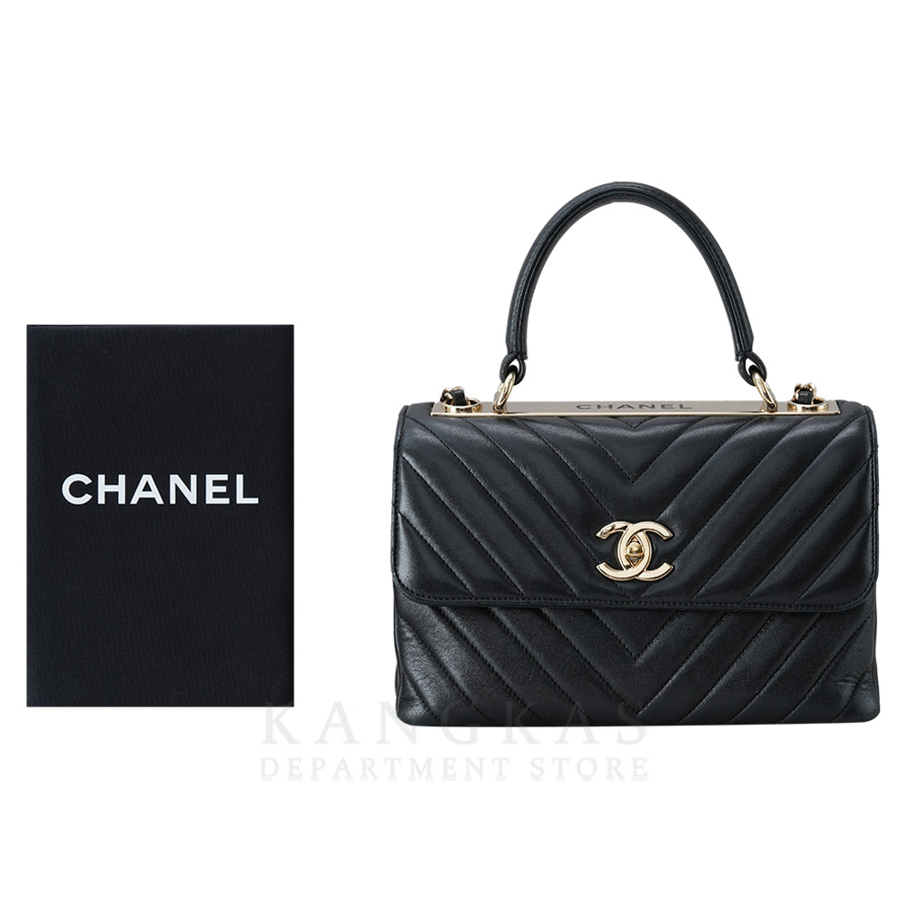 CHANEL(USED)샤넬 쉐브론 트렌디 CC 스몰