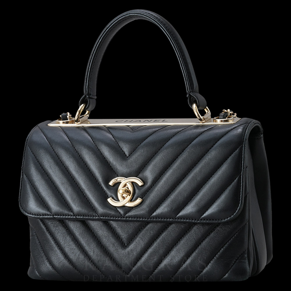 CHANEL(USED)샤넬 쉐브론 트렌디 CC 스몰