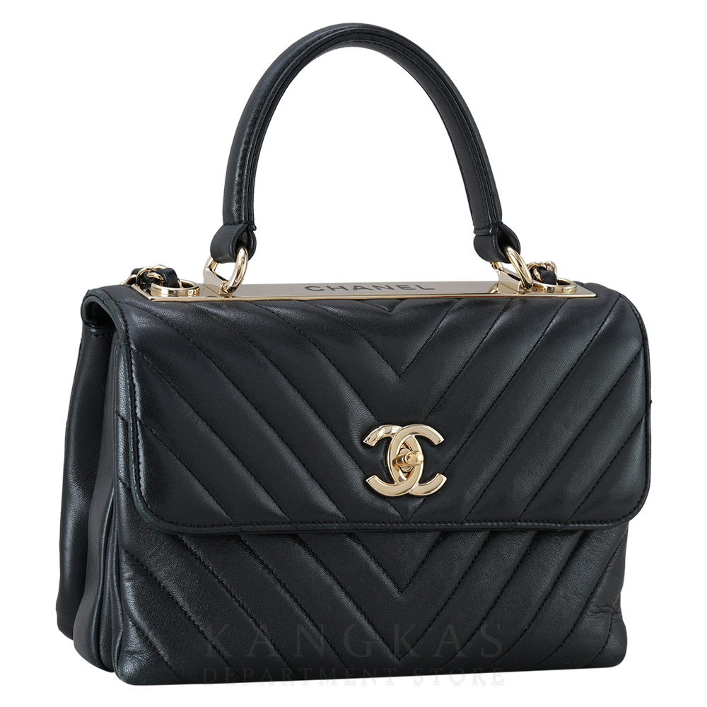 CHANEL(USED)샤넬 쉐브론 트렌디 CC 스몰