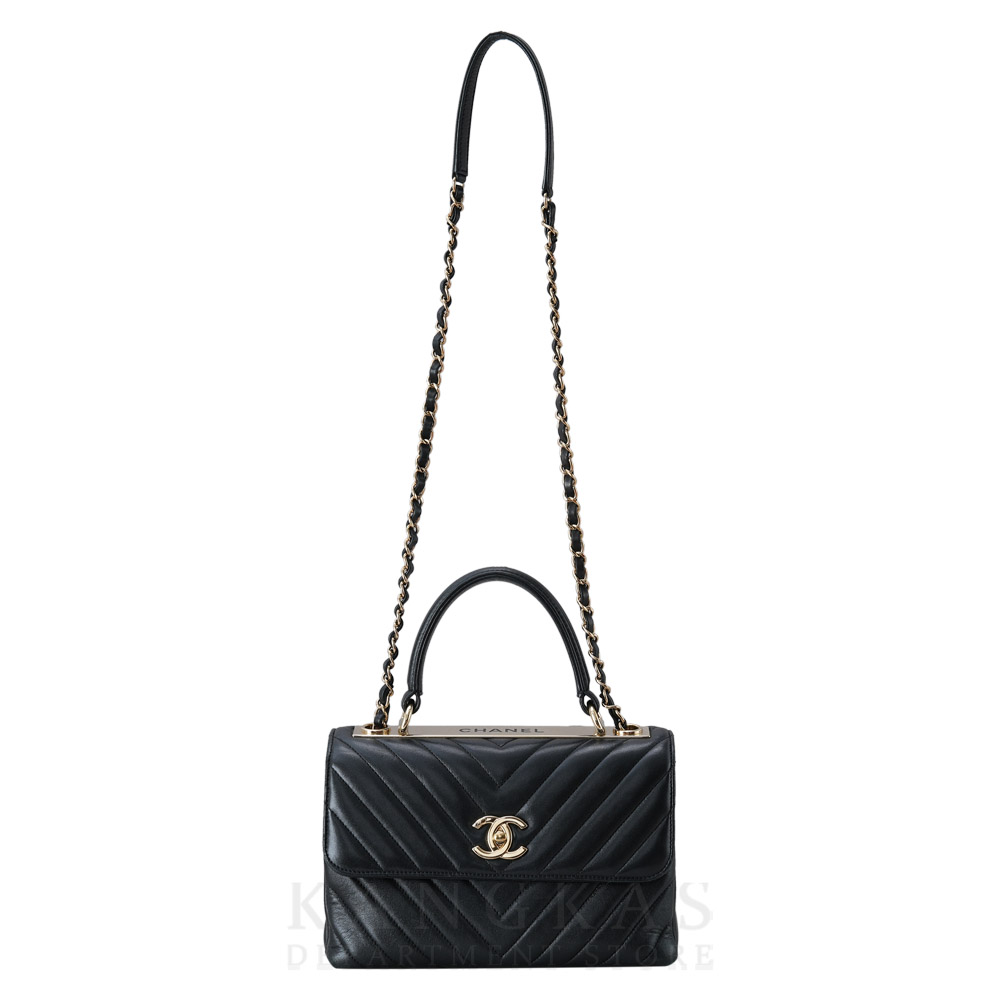 CHANEL(USED)샤넬 쉐브론 트렌디 CC 스몰
