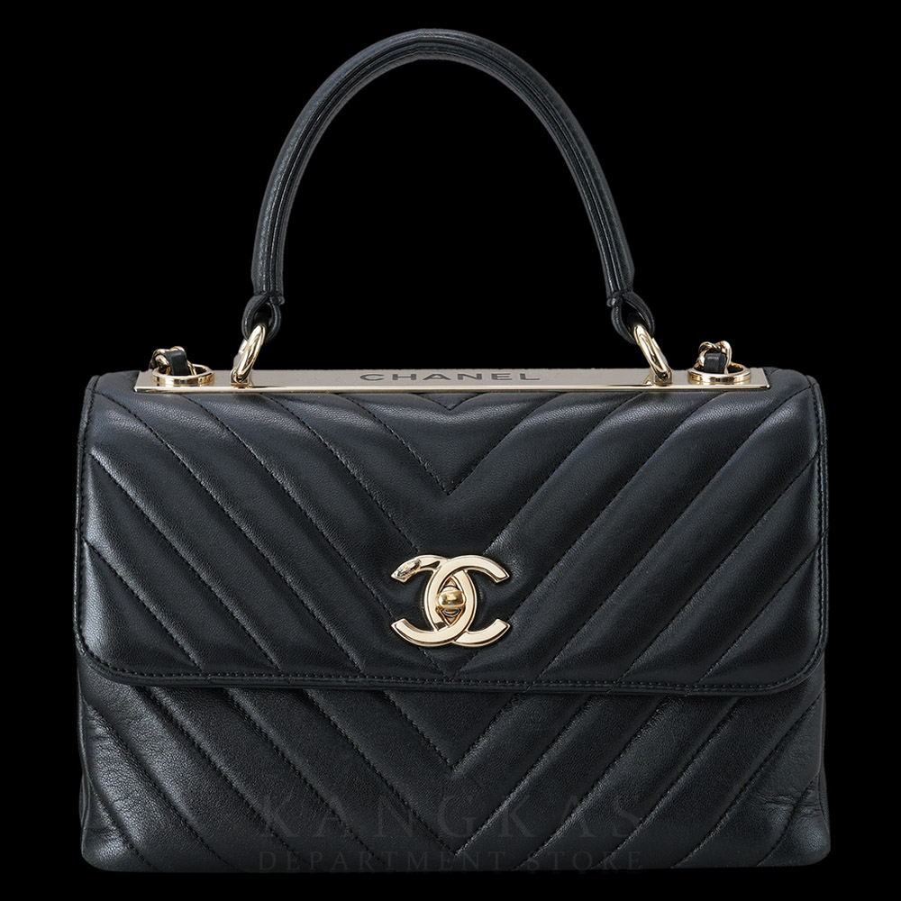 CHANEL(USED)샤넬 쉐브론 트렌디 CC 스몰