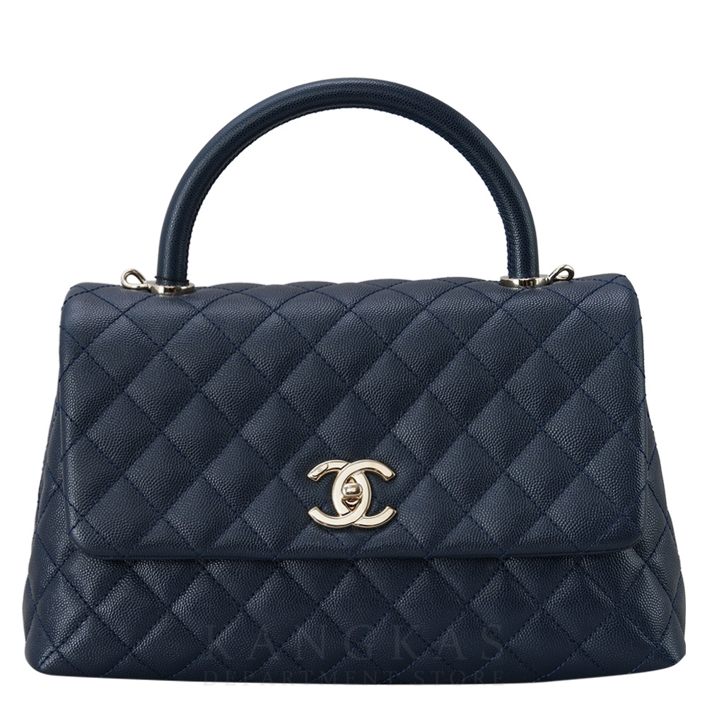 CHANEL(USED)샤넬 캐비어 코코핸들 미듐