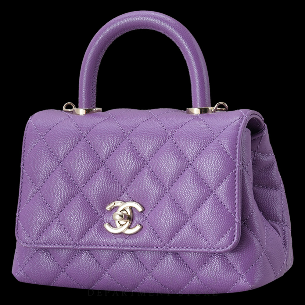 CHANEL(USED)샤넬 캐비어 코코핸들 미니