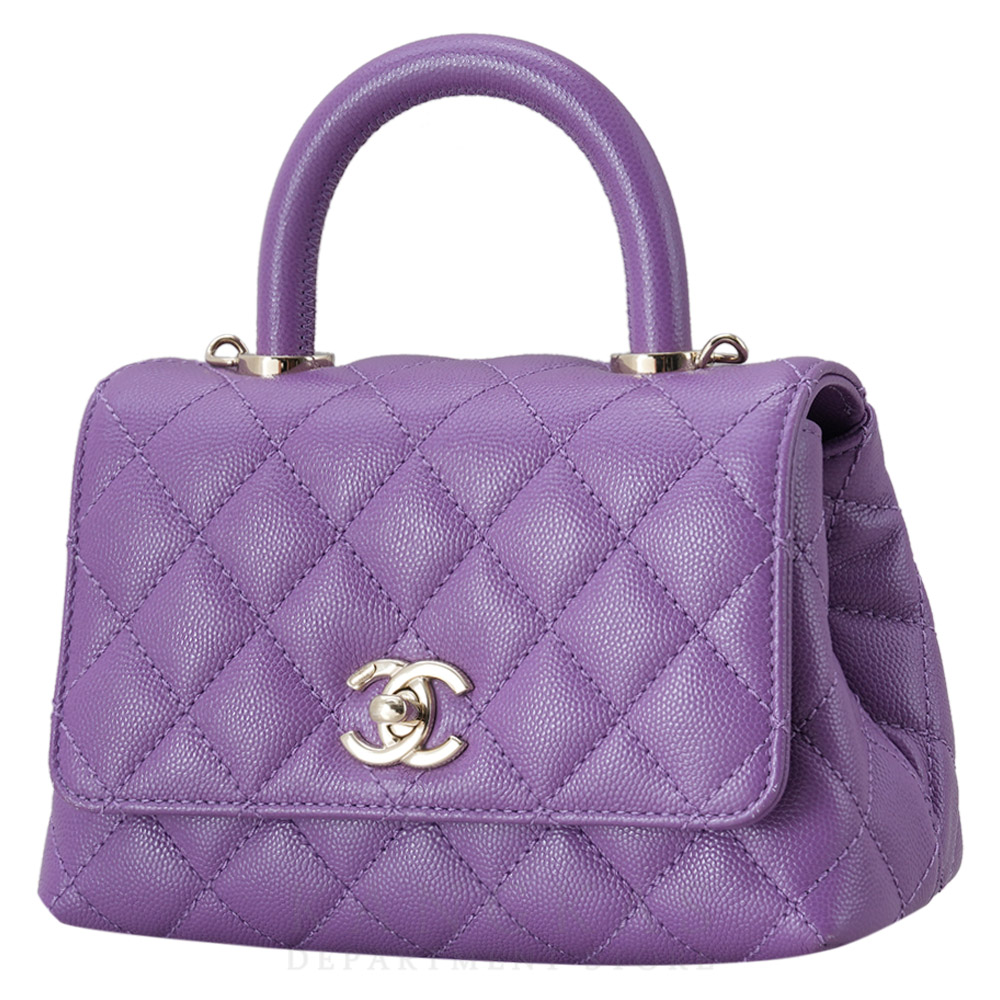 CHANEL(USED)샤넬 캐비어 코코핸들 미니