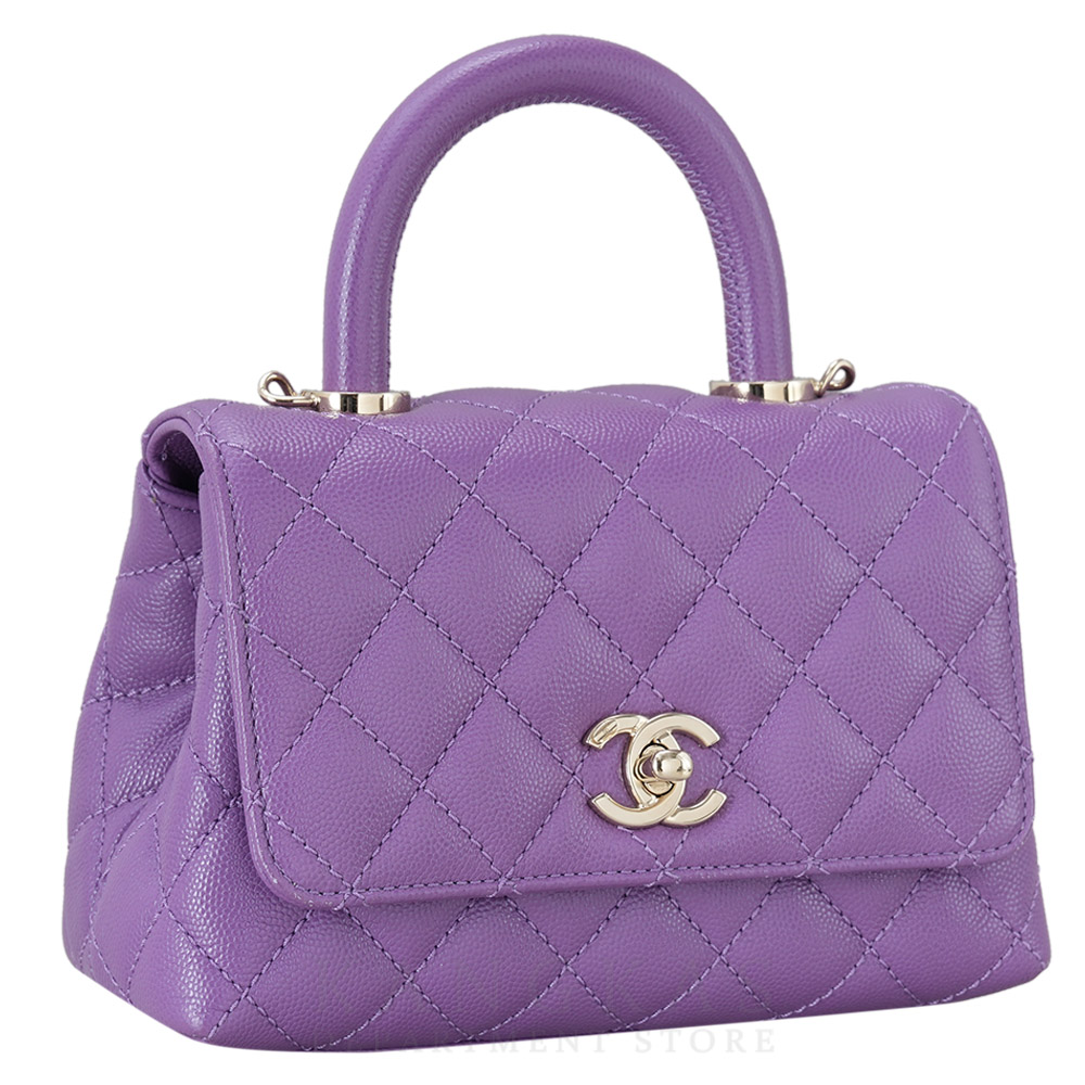 CHANEL(USED)샤넬 캐비어 코코핸들 미니