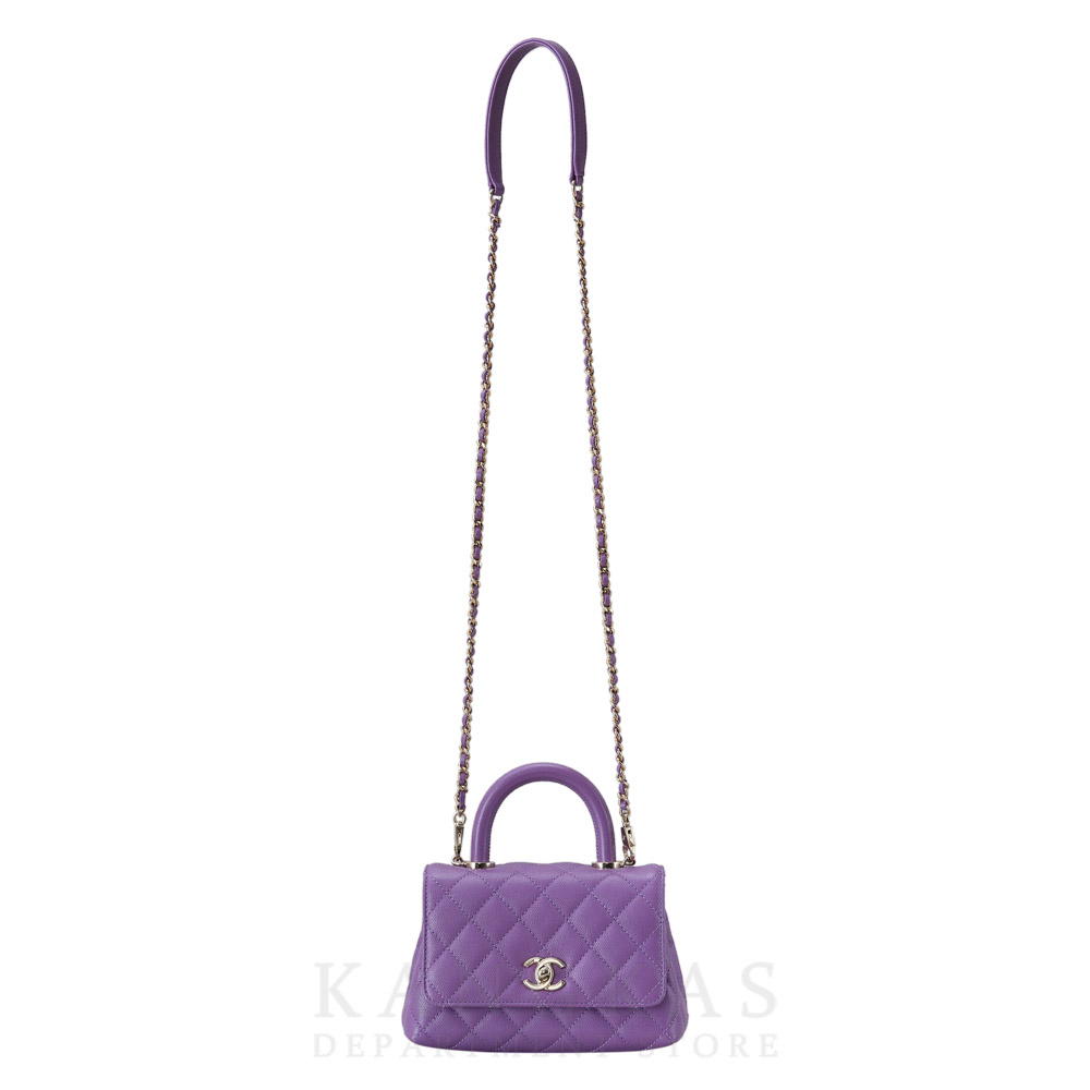 CHANEL(USED)샤넬 캐비어 코코핸들 미니