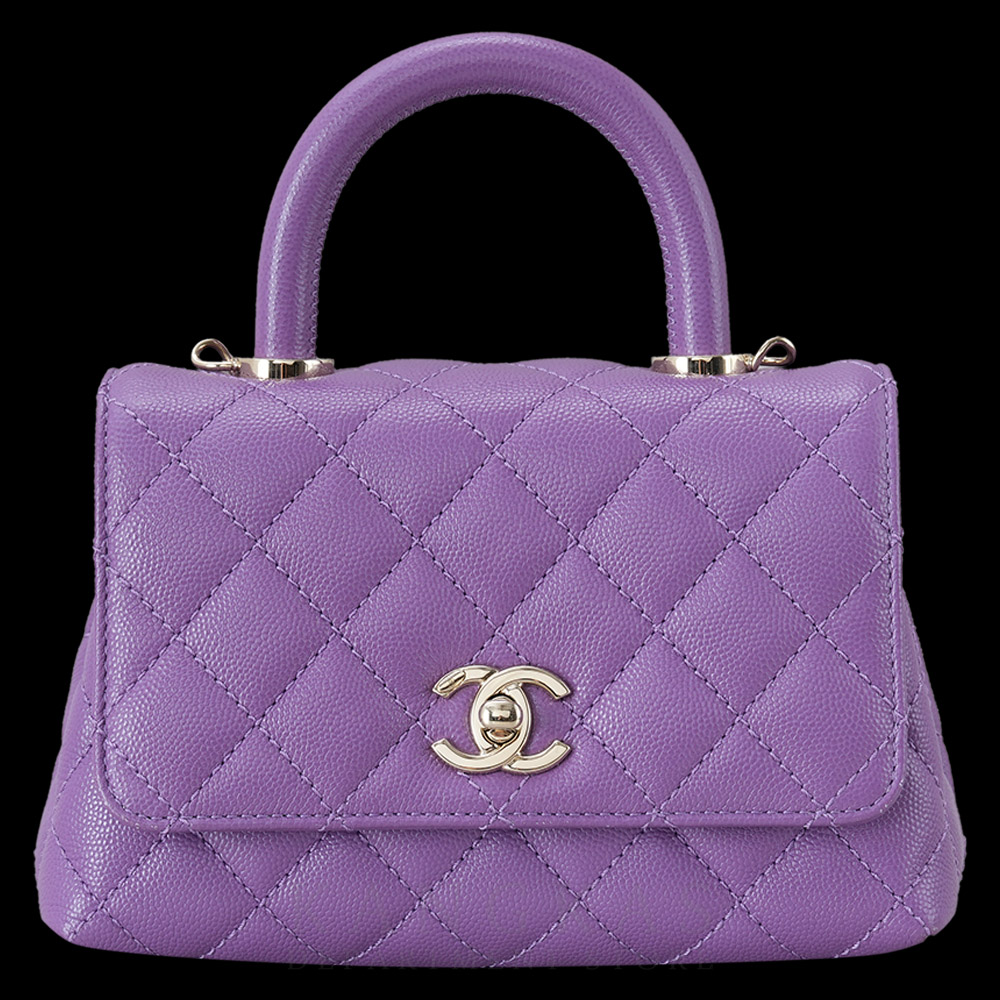 CHANEL(USED)샤넬 캐비어 코코핸들 미니