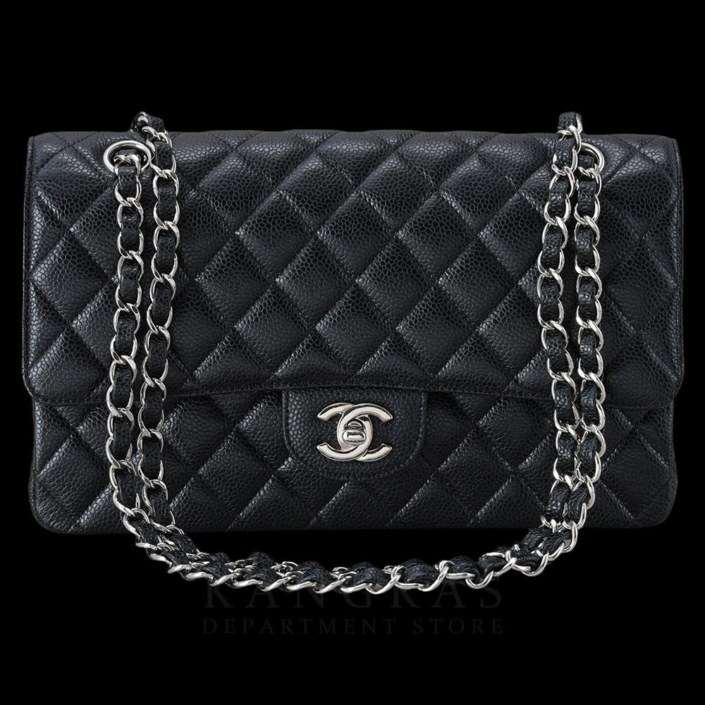 CHANEL(USED)샤넬 캐비어 클래식 미듐 플랩백