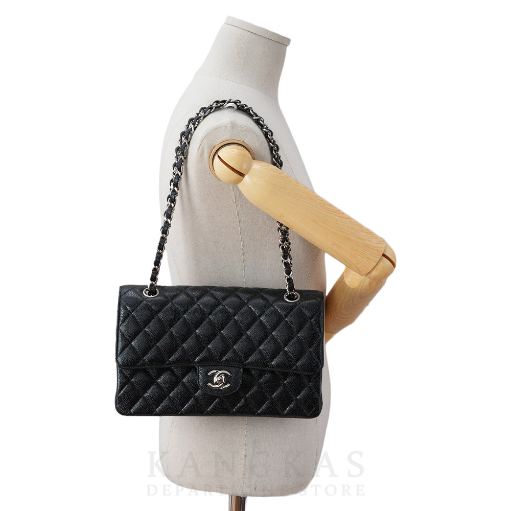 CHANEL(USED)샤넬 캐비어 클래식 미듐 플랩백