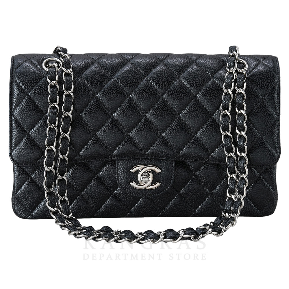 CHANEL(USED)샤넬 캐비어 클래식 미듐 플랩백