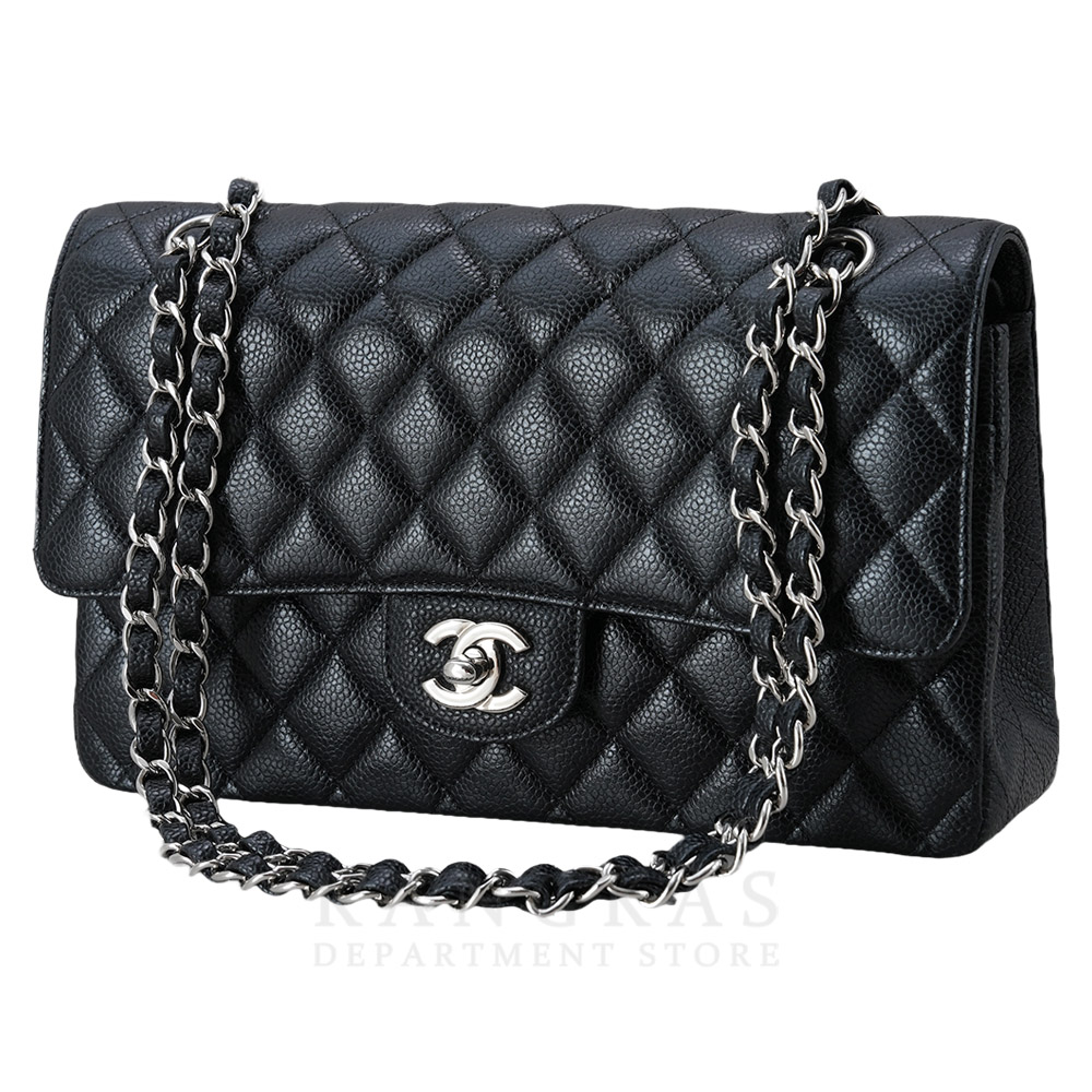 CHANEL(USED)샤넬 캐비어 클래식 미듐 플랩백