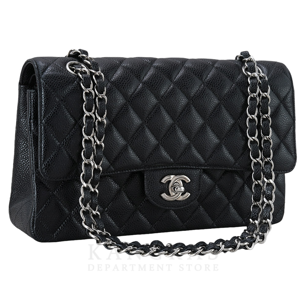 CHANEL(USED)샤넬 캐비어 클래식 미듐 플랩백