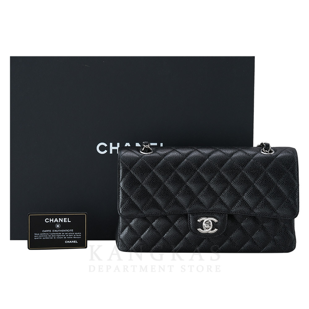 CHANEL(USED)샤넬 캐비어 클래식 미듐 플랩백