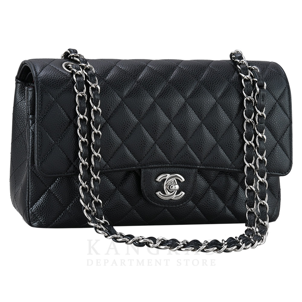 CHANEL(USED)샤넬 캐비어 클래식 미듐 플랩백