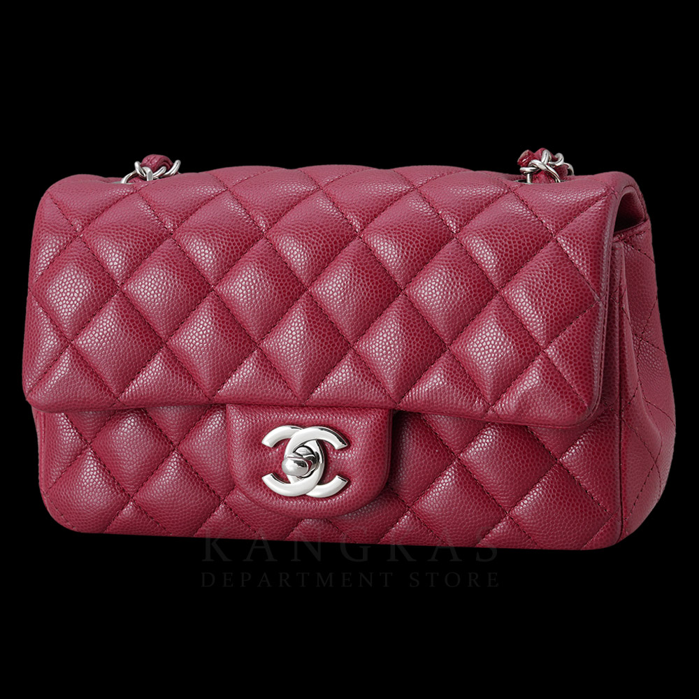CHANEL(USED)샤넬 캐비어 클래식 뉴미니 체인 플랩백