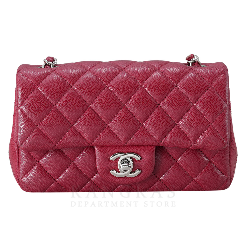 CHANEL(USED)샤넬 캐비어 클래식 뉴미니 체인 플랩백