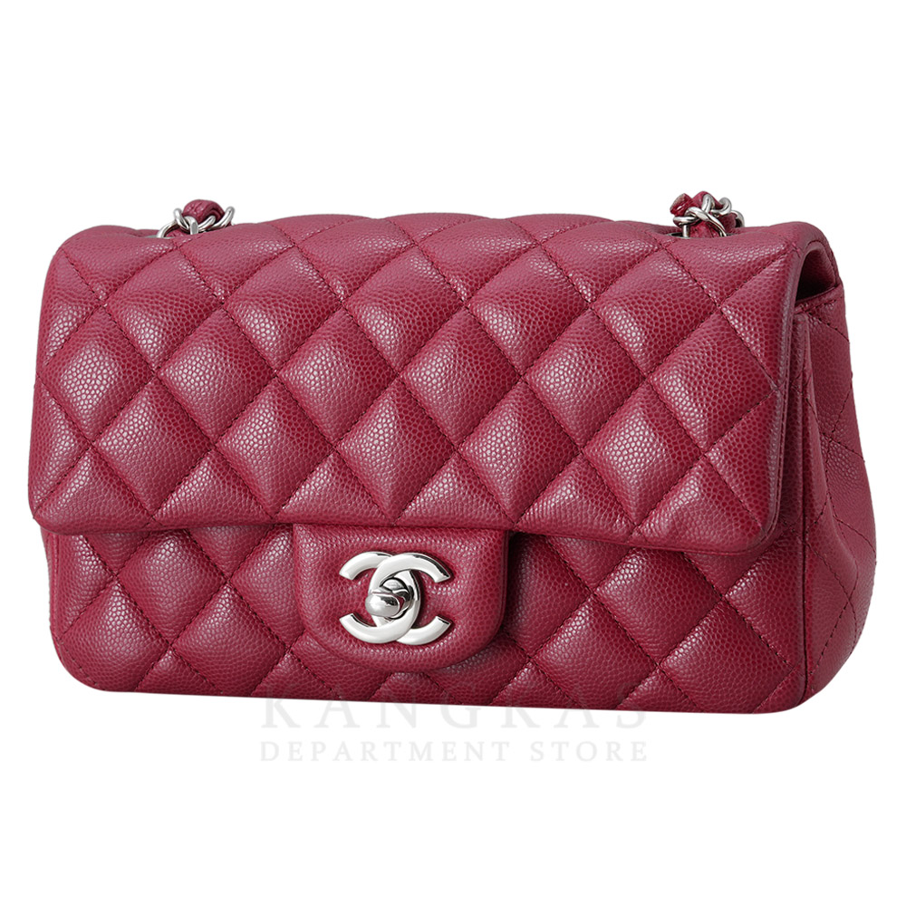 CHANEL(USED)샤넬 캐비어 클래식 뉴미니 체인 플랩백