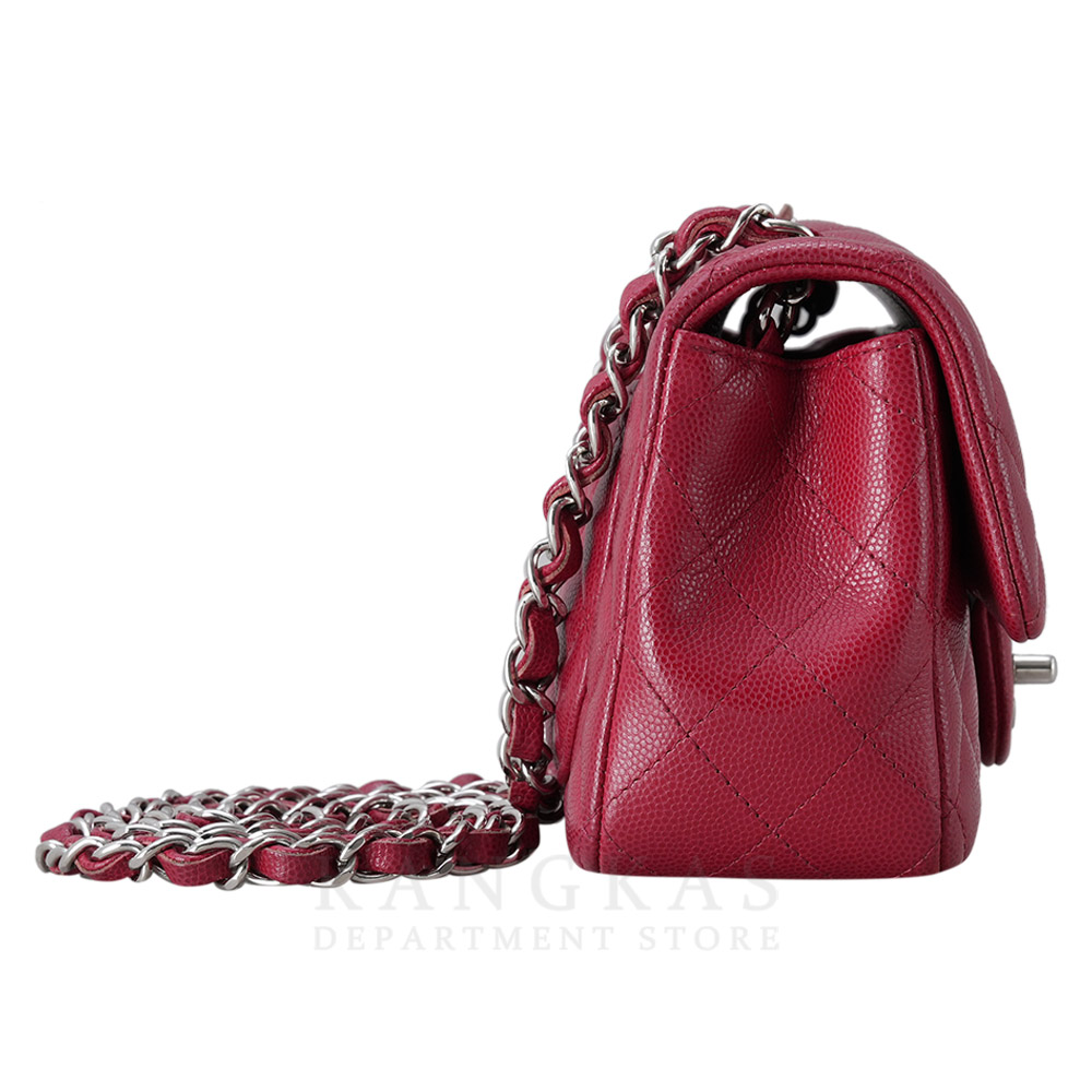 CHANEL(USED)샤넬 캐비어 클래식 뉴미니 체인 플랩백