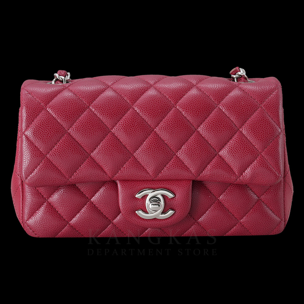 CHANEL(USED)샤넬 캐비어 클래식 뉴미니 체인 플랩백