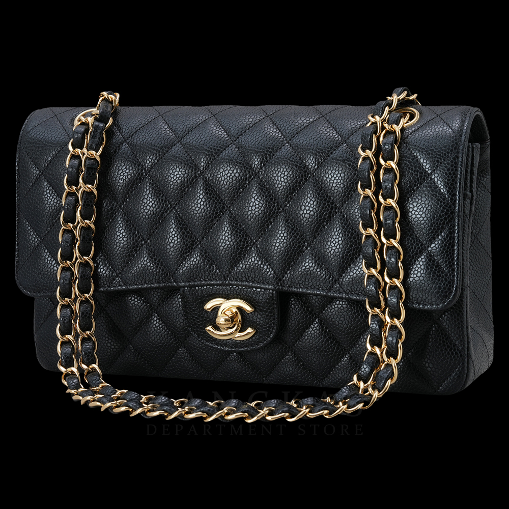 CHANEL(USED)샤넬 캐비어 클래식 미듐 플랩백