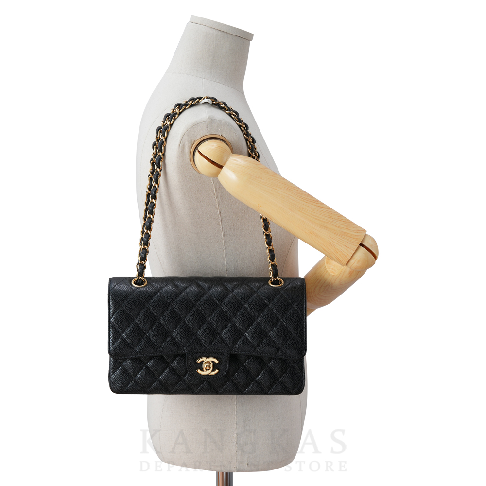 CHANEL(USED)샤넬 캐비어 클래식 미듐 플랩백