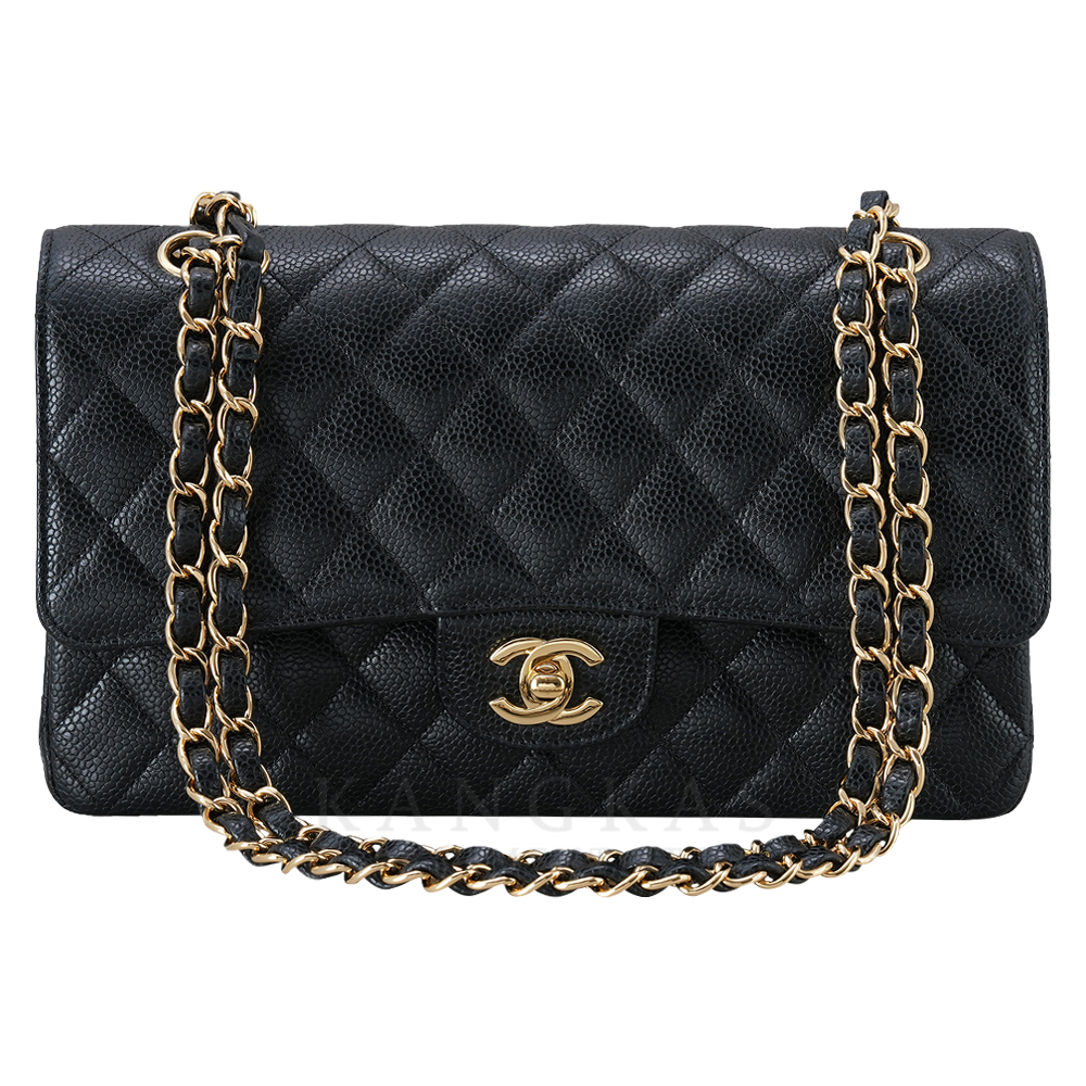 CHANEL(USED)샤넬 캐비어 클래식 미듐 플랩백