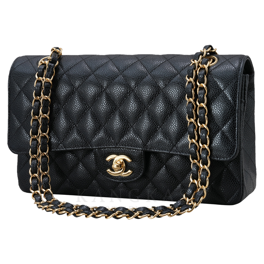 CHANEL(USED)샤넬 캐비어 클래식 미듐 플랩백