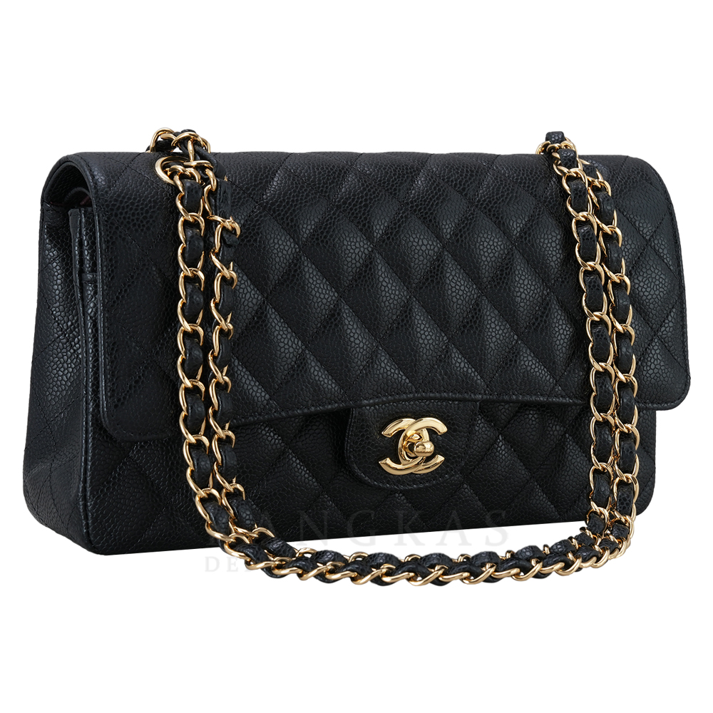 CHANEL(USED)샤넬 캐비어 클래식 미듐 플랩백