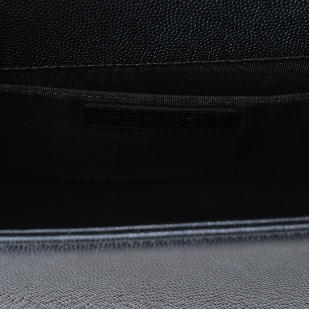 CHANEL(USED)샤넬 캐비어 보이샤넬 미듐 플랩백