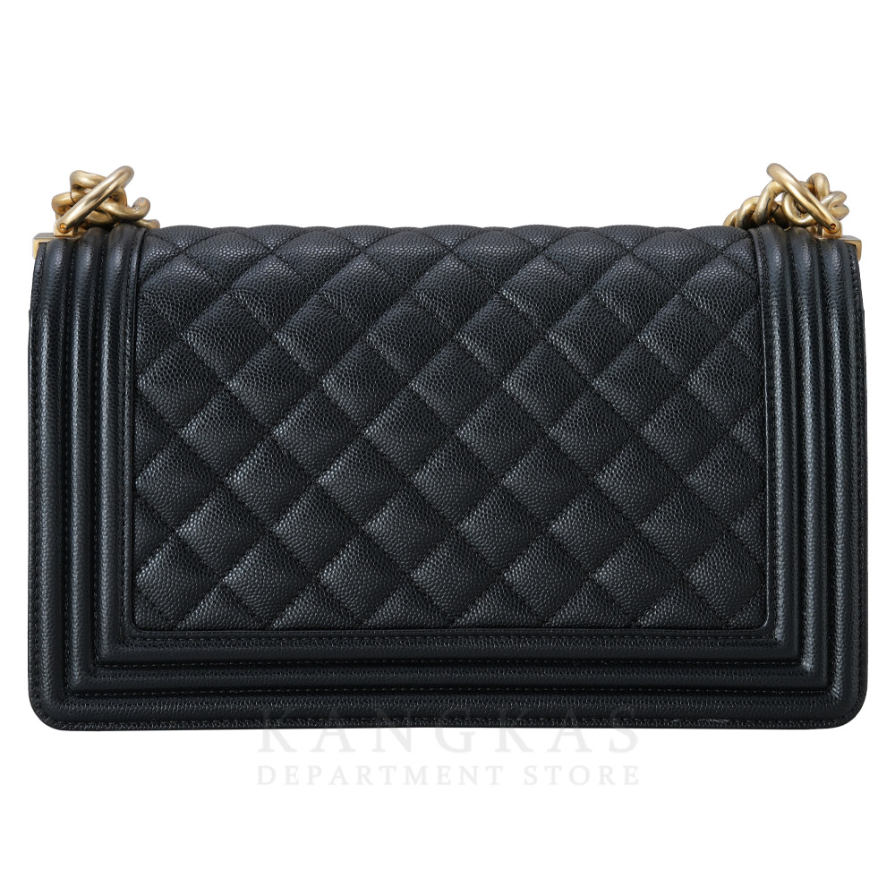 CHANEL(USED)샤넬 캐비어 보이샤넬 미듐 플랩백