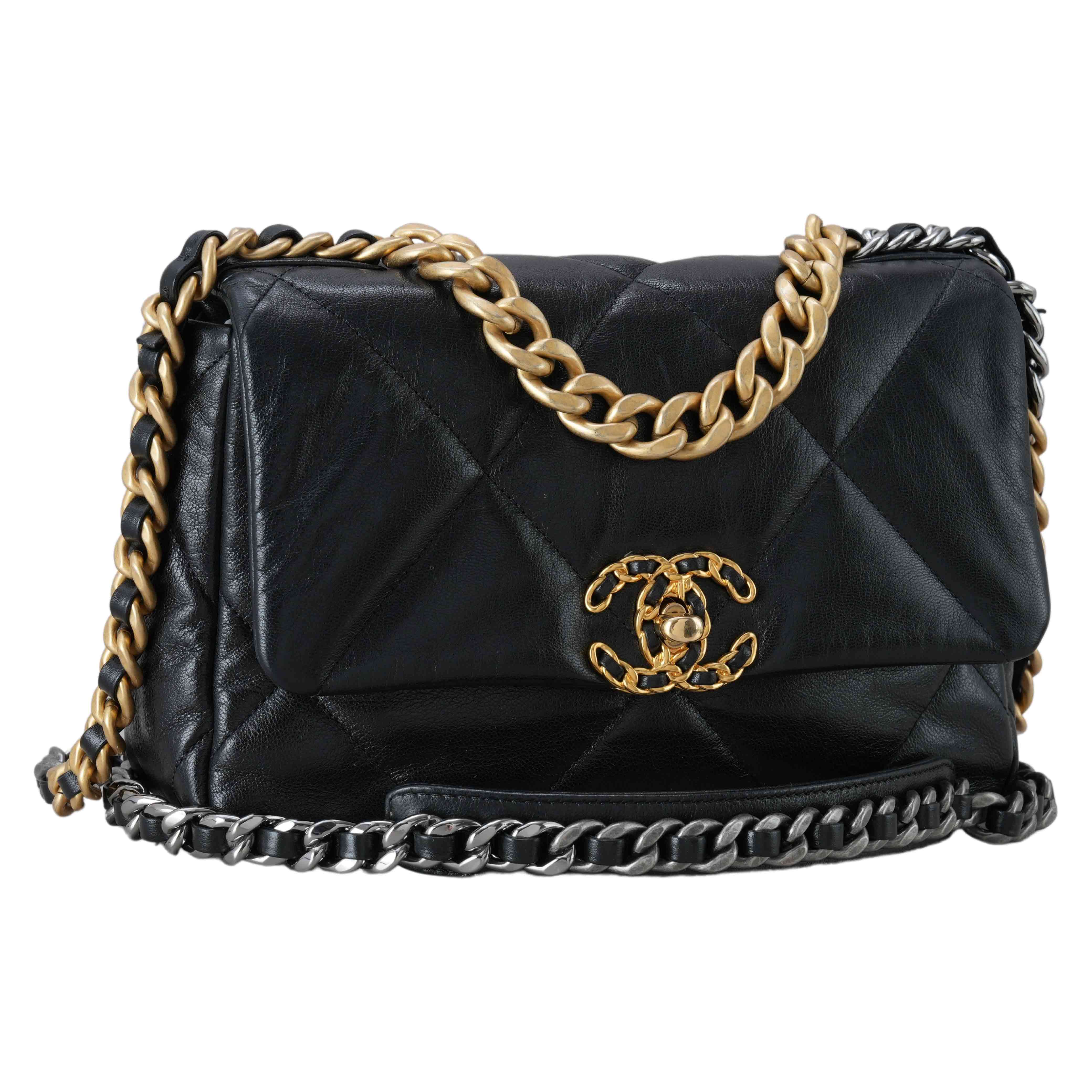 CHANEL(USED)샤넬 19백 미듐